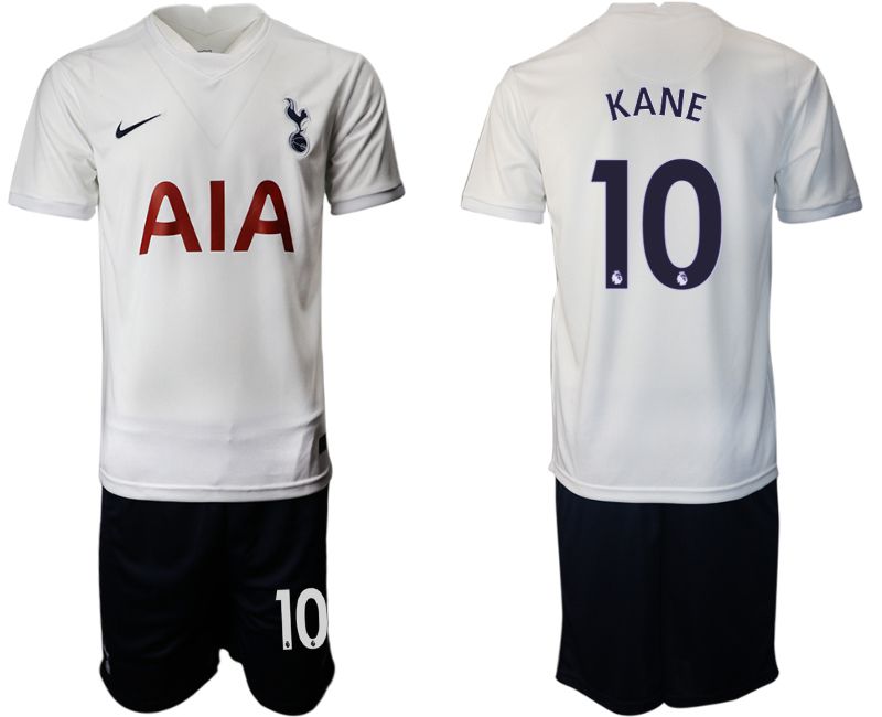 Men 2021-2022 Club Tottenham home white #10 Nike Soccer Jersey->tottenham jersey->Soccer Club Jersey